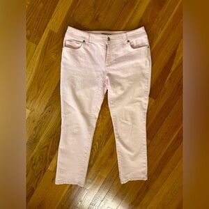 Chico’s light pink jeans